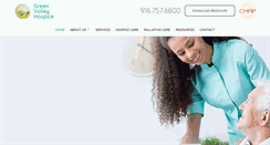 Desktop Screenshot of greenvhospice.com